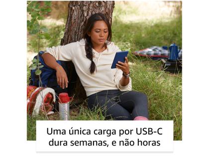 Kindle 11ª Geração Amazon 6” 16GB 300 ppi - Wi-Fi Luz Embutida Azul Imagem de Kindle 11ª Geração Amazon 6” 16GB 300 ppi