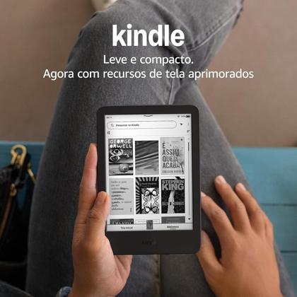 Kindle 11ª Geração Amzon Tela 6 polegadas 16GB Tela Antirreflexo