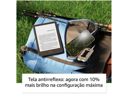 Kindle Paperwhite Amazon 6,8” 16GB 300 ppi - Wi-Fi Luz Embutida Preto Imagem de Kindle Paperwhite Amazon 6,8” 16GB 300 ppi