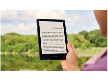 Kindle Paperwhite Amazon 6,8” 16GB 300 ppi - Wi-Fi Luz Embutida Preto Imagem de Kindle Paperwhite Amazon 6,8” 16GB 300 ppi