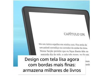 Kindle Paperwhite Amazon 6,8” 16GB 300 ppi - Wi-Fi Luz Embutida Preto Imagem de Kindle Paperwhite Amazon 6,8” 16GB 300 ppi