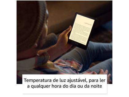 Kindle Paperwhite Amazon 6,8” 16GB 300 ppi - Wi-Fi Luz Embutida Preto Imagem de Kindle Paperwhite Amazon 6,8” 16GB 300 ppi