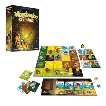 Imagem de Kingdomino Origins Jogo De Tabuleiro Papergames J059