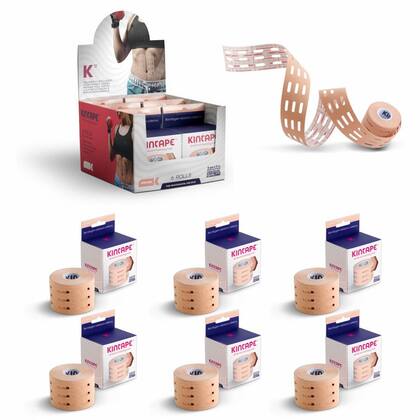 Imagem de Kintape Sensitive Taping Box 6 Rolos - Basic Bege