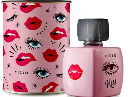 Imagem de Kiss Colonia 100ml Lata Fem Ciclo