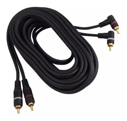 Imagem de Kit 01 Cabo Rca 5 Metros + 4 Cabo Y 2 Rca Macho 1 Rca Fêmea