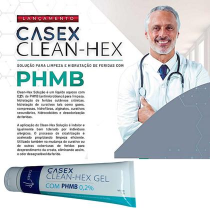 Imagem de Kit 01 Gel Limpeza 100g + 10 Curativos Alginato Calcio 10x10