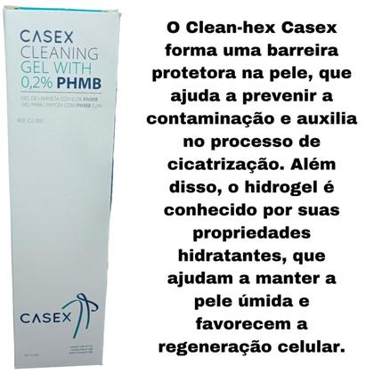 Imagem de Kit 01 Gel Limpeza 100g + 10 Curativos Alginato Calcio 10x10