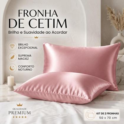 Imagem de Kit 02 a 08 Fronhas de Cetim Antifrizz 50x70cm Estampada - - Estampa 04 - 08 Fronhas (04 pares)