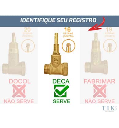 Imagem de Kit 02 Acabamento Reg 50 Gaveta Quadrado Black Abs Deca
