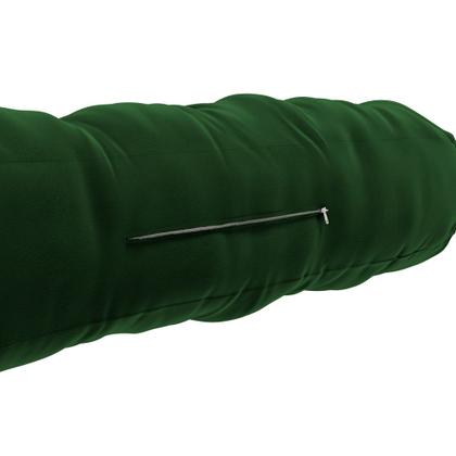 Imagem de Kit 02 Almofadas Para Cabeceira Encosto Apoio Lombar Spot 195cm com Porta Celular Veludo - Desk Design