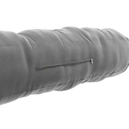 Imagem de Kit 02 Almofadas Para Cabeceira Encosto Apoio Lombar Spot 90cm com Porta Celular Veludo - Abmaza