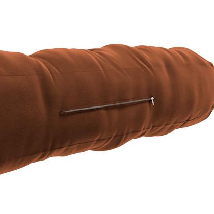 Imagem de Kit 02 Almofadas Para Cabeceira Encosto Apoio Lombar Spot 90cm com Porta Celular Veludo - Abmaza