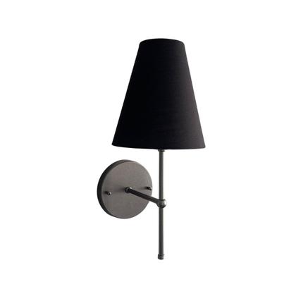 Imagem de Kit 02 Arandela Parede Clássica Interna Com Cúpula Cone Para Decoração Casa e Sala, Corredor, Quarto, Cabeceira de Cama, lavabo