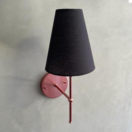 Imagem de Kit 02 Arandela Parede Clássica Interna Com Cúpula Cone Para Decoração Casa e Sala, Corredor, Quarto, Cabeceira de Cama, lavabo