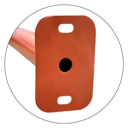 Imagem de Kit 02 Araras de Parede Cabideiro para Quarto 1,20m Lazúli