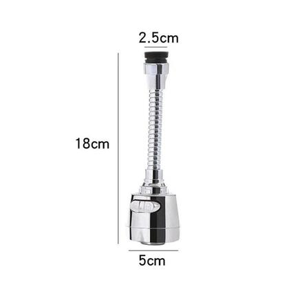 Imagem de Kit 02 Bico Arejador de Torneira Antirrespingos/Filtro com Rotação 360 para Economia de Água