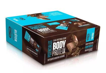 Imagem de Kit 02 Body Protein Barras - 9 Unidades Sabor Chocolate Equaliv