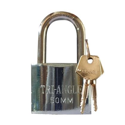 Imagem de Kit 02 Cadeado Grande 50mm com 03 Chaves Tetra Robusto Resistente Para Casa Loja Armazem Moto