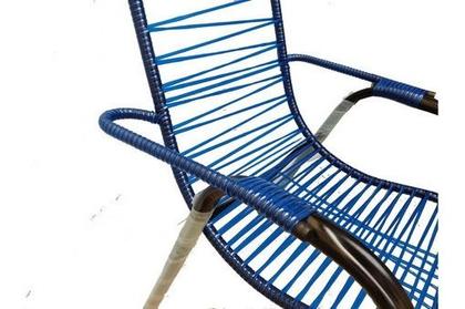 Imagem de Kit 02 Cadeiras De Area Varanda Fio Reforço Braço 07 Cores