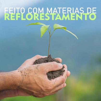 Imagem de Kit 02 Cadeiras Estofadas Lima Imbuia/cinza - Móveis Arapongas