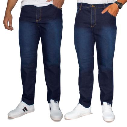 Imagem de Kit 02 Calças Jeans Masculina - Tradicional