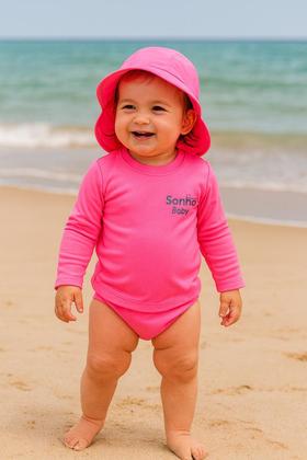 Imagem de Kit 02 Camisetas Térmicas Bebê Unissex