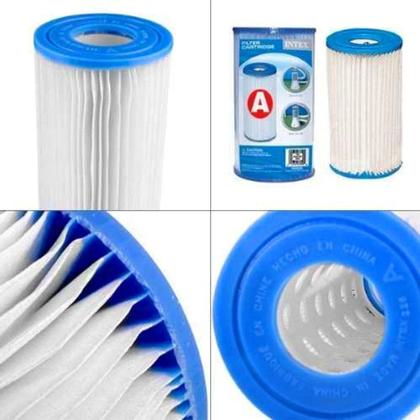 Imagem de Kit 02 Cartuchos Refil Tipo a Filtro Intex Bomba 2006 3785
