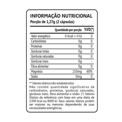 Imagem de kit 02 Cloreto de Magnesio P.A 500mg com 60 Capsulas Loja Maxinutri