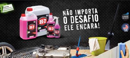 Imagem de Kit 02 Desengraxante H7 Limpeza Pesada Multiuso Removedor 5L