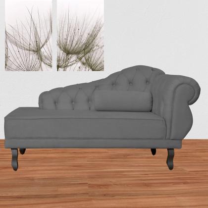 Imagem de Kit 02 Divã Recamier Larissa Capitonê - Várias Cores - Ds Estofados