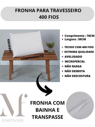 Imagem de Kit 02 Fronha 400 Fios Tecido Acetinado Cores Vivas Alta Qualidade