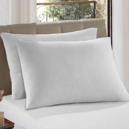 Imagem de Kit 02 Fronha Lisa Envelope Malha Travesseiro 70X50