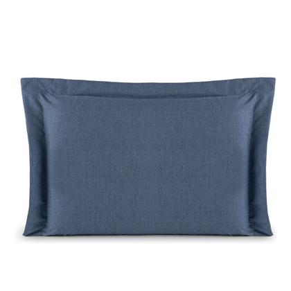 Imagem de Kit 02 Fronhas Aba Americana Tecido Percal 400 Fios Antiácaro, Anti-pilling com Toque Macio