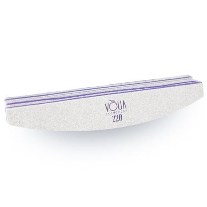 Imagem de Kit 02 Lixas Bumerangue Lavável Vlia Gramatura 220 Unhas