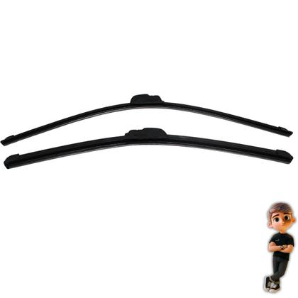 Imagem de Kit 02 Palheta Do Limpador Silicone 18 Polegadas 24 Polegadas