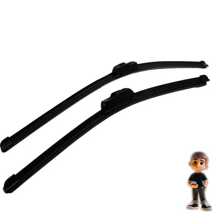 Imagem de Kit 02 Palheta Do Limpador Silicone 18 Polegadas 24 Polegadas