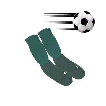 Imagem de Kit 02 Pares Meião Futebol Infantil Juvenil Bebe Cano Longo Em Cores Sortidas Atoalhado Em Algodão