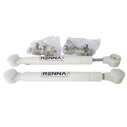 Imagem de Kit 02 Pistões á Gás Força Inversa 60n 80n 100n Branco/Cinza