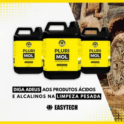 Imagem de Kit 02 Pluri Mol 5l Detergente Auto Easytech Limpeza Pesada