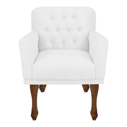 Imagem de Kit 02 Poltrona Decorativa Com Pés Retrô Sophia