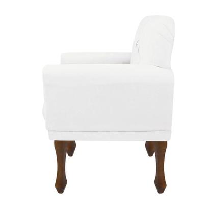Imagem de Kit 02 Poltrona Decorativa Com Pés Retrô Sophia