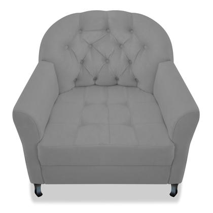 Imagem de Kit 02 Poltrona Julia A02 Suede - ADJ Decor