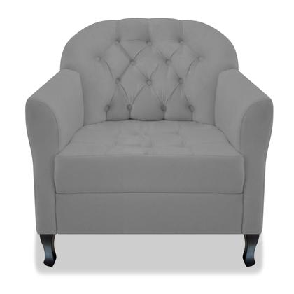 Imagem de Kit 02 Poltrona Julia A02 Suede - ADJ Decor