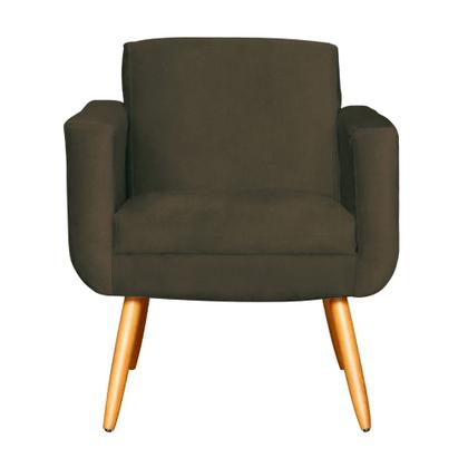 Imagem de Kit 02 Poltronas Cristal Requinte Suede Cores - S.A Móveis