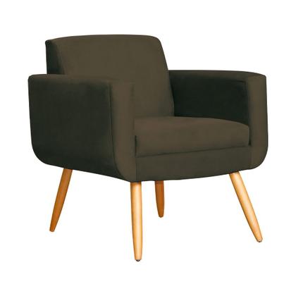 Imagem de Kit 02 Poltronas Cristal Requinte Suede Cores - S.A Móveis