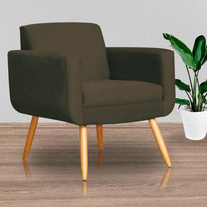 Imagem de Kit 02 Poltronas Cristal Requinte Suede Cores - S.A Móveis