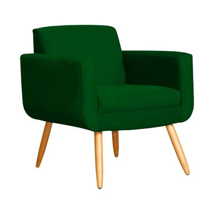 Imagem de Kit 02 Poltronas Cristal Requinte Suede Cores - S.A Móveis