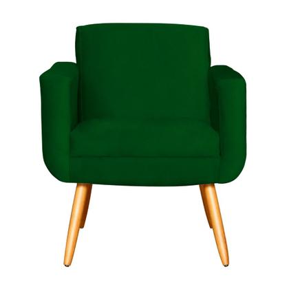 Imagem de Kit 02 Poltronas Cristal Requinte Suede Cores - S.A Móveis