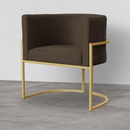 Imagem de Kit 02 Poltronas Decorativa Luana Luxo Veludo Cores - S.A Móveis